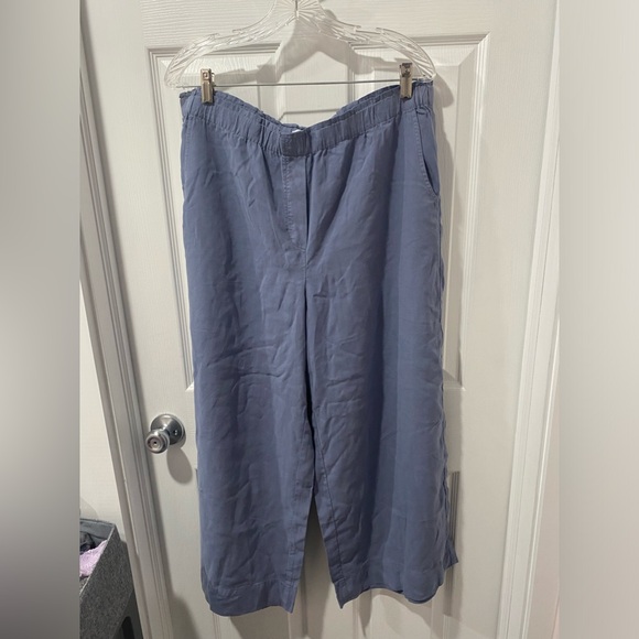 J Jill Purejill pants women’s size LT, NWT,provincial blue, 100% Tencell Lyocell - Picture 7 of 9